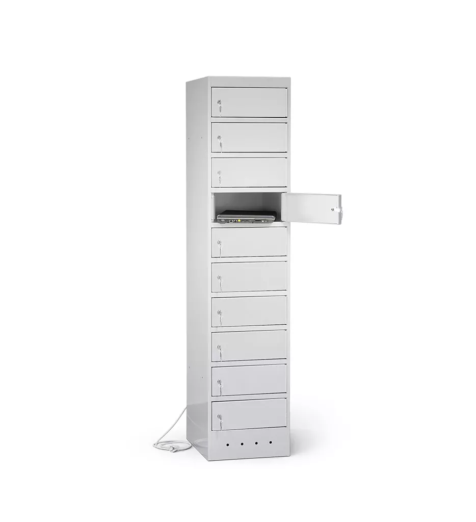 Armoire / Casiers de recharge  pour ordinateurs portables - 10 compartiments_1