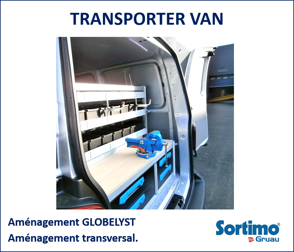 Meuble de rangement pour volkswagen transporter van_1