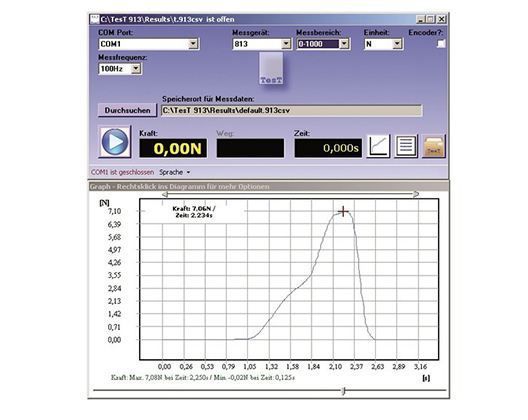 Petite machine de traction et compression motorisées - 1 kn_1