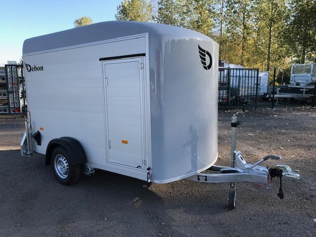Remorque fourgon - Aluminium - 3,00 x 1,55 x 1,90 m - 1300 kg - Debon Roadster 300_1