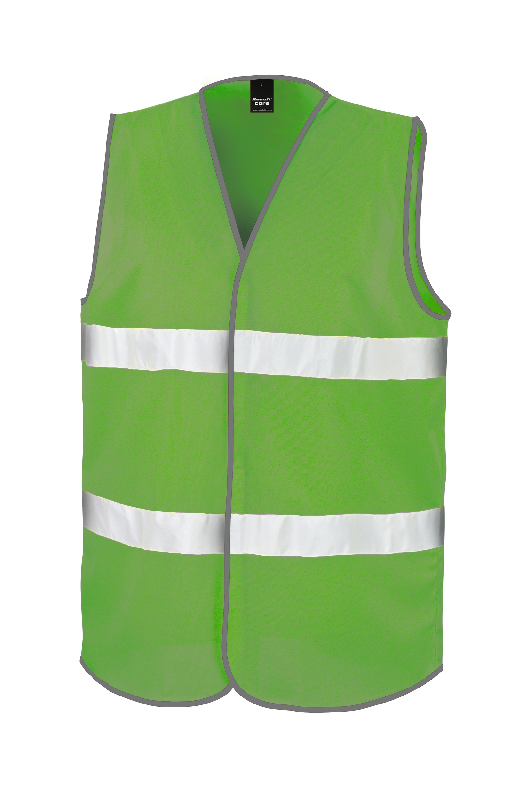 Gilet CORE à visibilité accrue - Réf: R200XEV - Polyester léger et bandes de sécurité 50mm - Marque Result_1