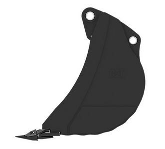 Godet d'excavation extra-robuste - caterpillar finance france - 914 mm (36 in), à claveter - poids 205 kg_1