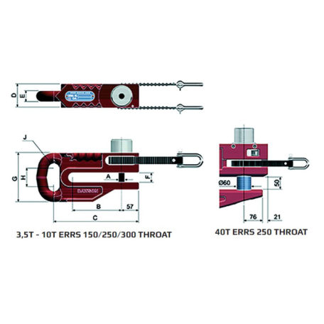 Manille de manutention pour profil lourd - Manille à palplanche en acier coulé haute résistance_1