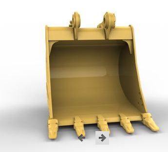 540-4108 godet d'excavation à usage normal - caterpillar finance france - 1650 mm (65 in) - capacité 2.12 m³_1