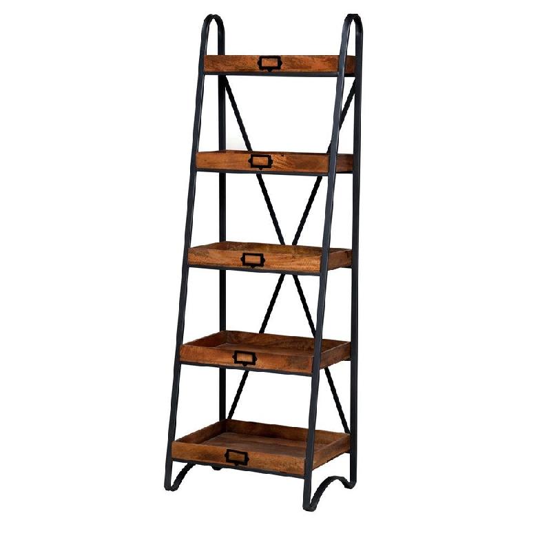 Etagère New York 5 niveaux L60 x P45 x H180 cm_1
