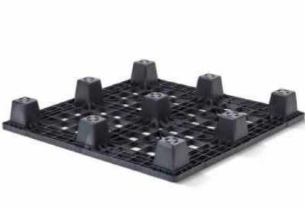 Palette plastique légère Planetpal Mix 12A12 LB9FR - Ref PA-LE-0147 - 1200x1200 mm, ajourée avec rebords, 8.34 kg_1