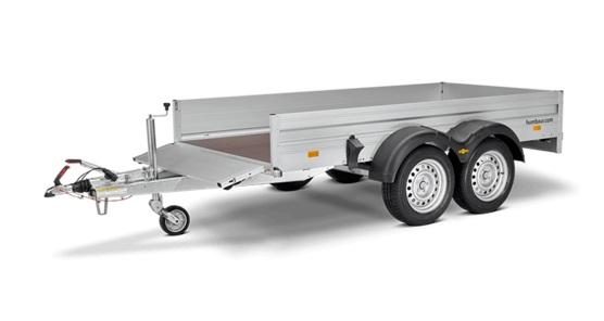 Remorque bagagère freinée - 3,03 x 1,50 m, 2000 kg - HUMBAUR HA203015_1