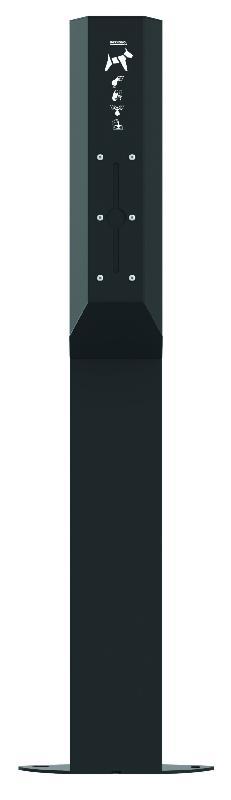 ARKEA CANIN EXTREME Distributeur sur pied 200 sacs sans serrure Gris manganèse_1