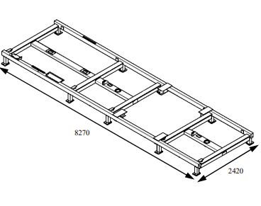 Combiné 4F - Machines pour palettes - Platon - Poids : 2400 kg - Dimensions palettes : 1400x1300 mm max_1