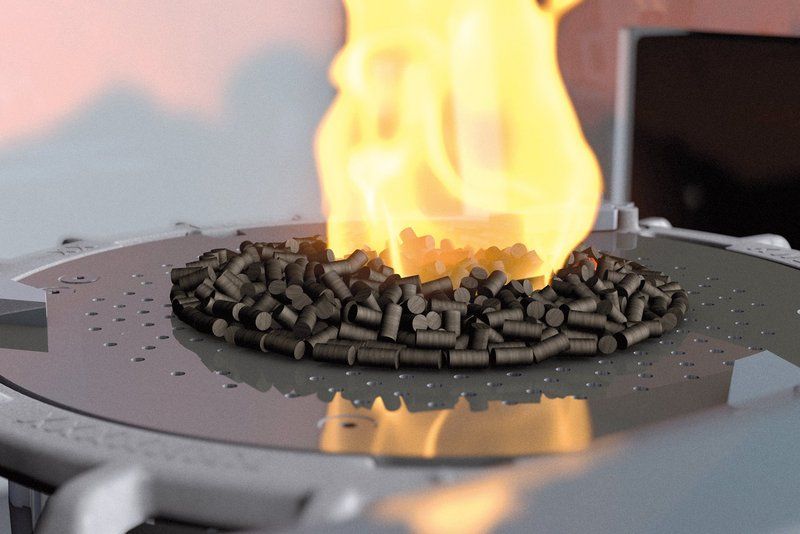 Système de chauffage flexible KWB Combifire 18 à 38 kW