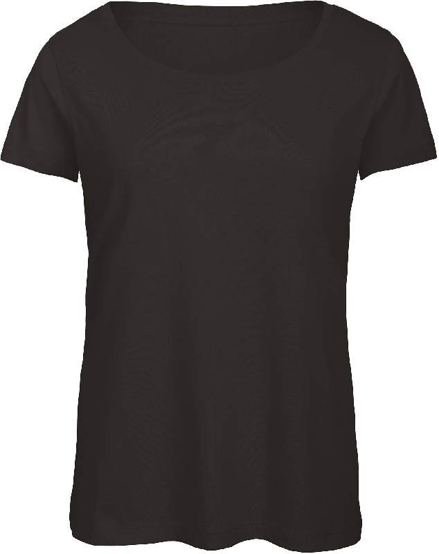 T-shirt Triblend col rond femme - Réf : CGTW056 - Toucher ultra doux et système sans étiquette B&C_1