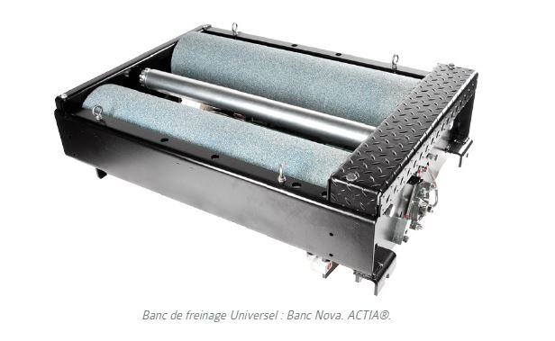 Banc de freinage universel pour poids lourd - Banc Nova AM50500 - châssis nouvelle génération à encastrement universel_1