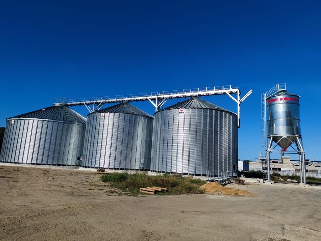 Boisseau de chargement entièrement galvanisé pour remplissage camion - BORGHI_1