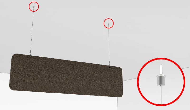 Panneau acoustique suspendu So Navarra_1