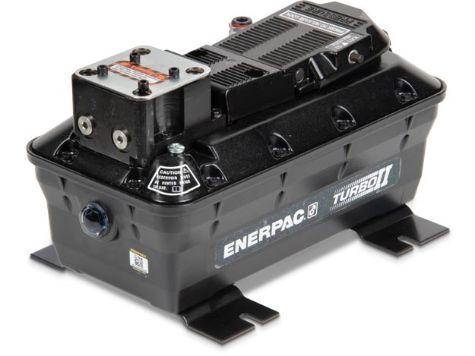 PASG3002SB, Pompe hydraulique pneumatique Turbo II, Mont pour distributeur D03 simple, 2,46 l/min débit d'huile à 7 bar_1