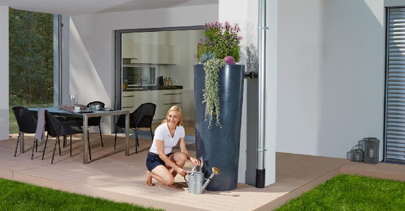 Réservoir stone - lava - 350L - récupérateur d'eau de pluie design et pratique_1