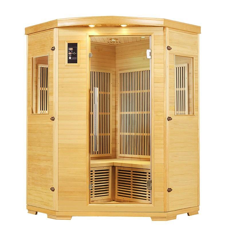 SAUNA INFRAROUGE NORDICA® CARBONE  IR23 (2 À 3 PLACES) - 125X125_1