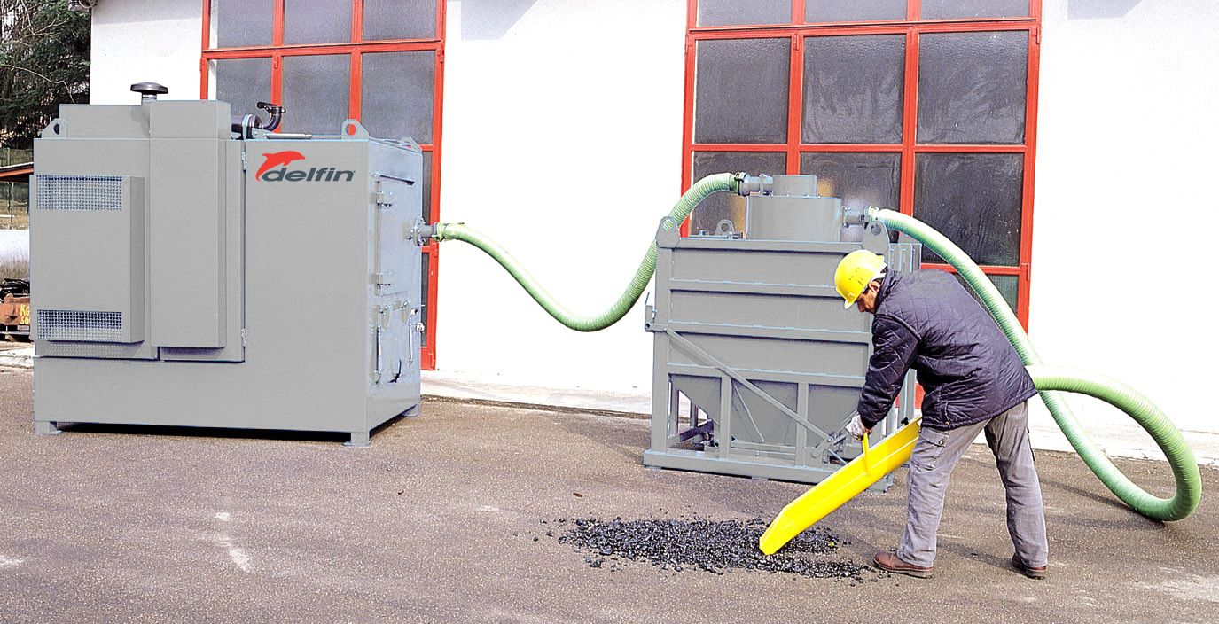 Aspirateur centralisé industriel haute performance - DHV45T MASTER - pour milieux difficiles comme cimenteries et silos_1