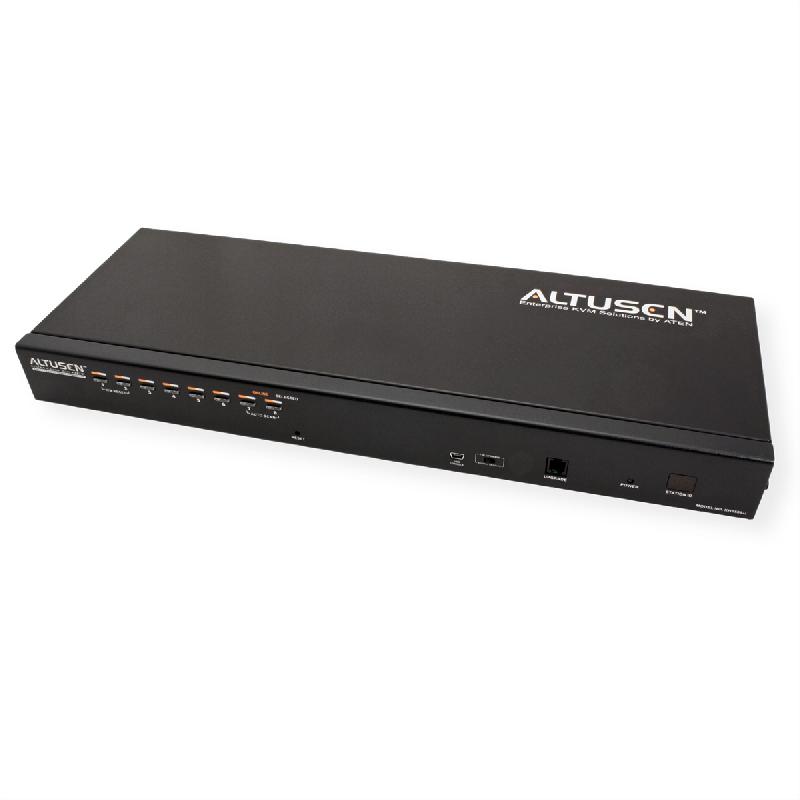 Aten kh1508ai switch kvm over-ip, vga, ps/2-usb over cat 5, 8 ports_1
