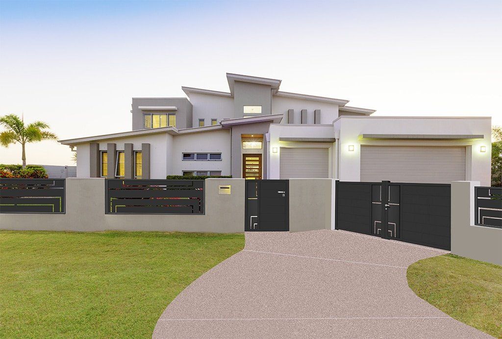 Brest - clôture en aluminium - 123 pvc alu - thermolaquage_1