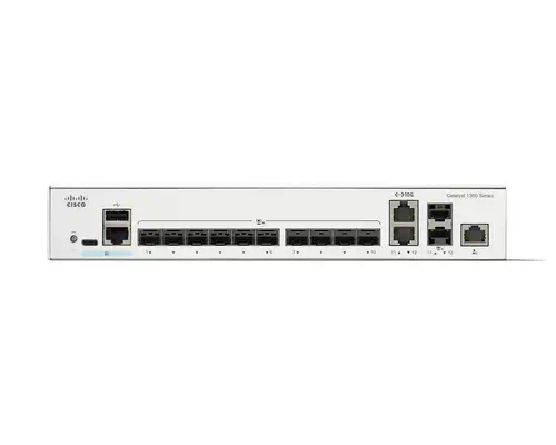 Cisco Catalyst C1300-12XS commutateur réseau Géré L2/L3 Gris_1