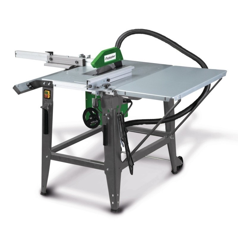 Scie sous table Holzstar TKS 316 E (230 V) - Table galvanisée, lame inclinable et accessoires inclus_1