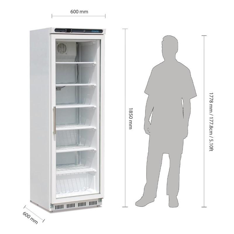 Vitrine réfrigérée négative (congélateur armoire) - r290 gaz écologique_1
