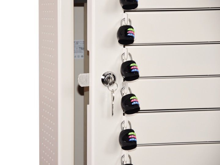 Armoire de rechargement de téléphones, tablettes et ordinateurs - 6 casiers sécurisés - Team 6_1