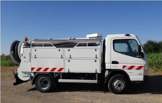 Combine 7,5 t - hydrocureur  - huwer - poids total en charge : 7500 kg_1