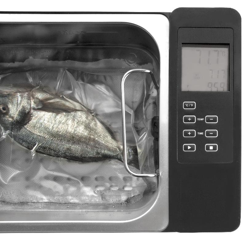 Cuisinière électrique professionnelle basse température sous vide - Lacor - 620W - 12,5L - Débit 6L/min_1