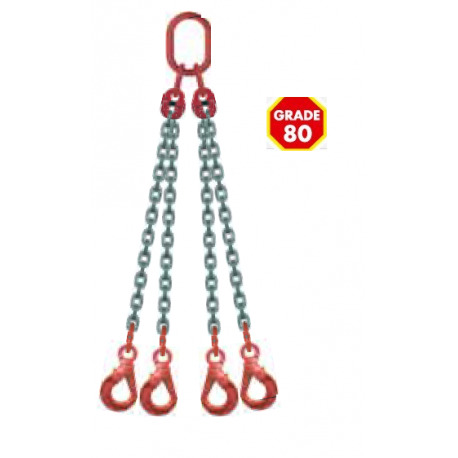 Elingue chaîne avec crochets à verrouillage automatique Référence 4351X_1