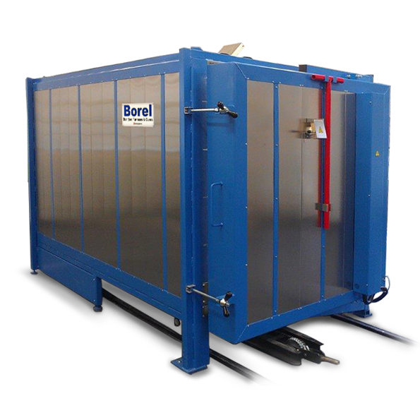 Four a chariot 1100 °c:  modèle ch 1100_1