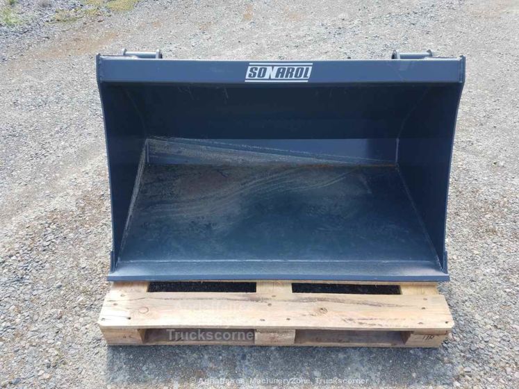 Godet universel pour chargeur frontal - LU SNR 1250 - Largeur 1250mm - Capacité 0,4m3 - Neuf_1