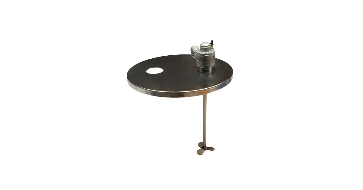 Agitateur melangeur pneumatique peinture atex avec support_1