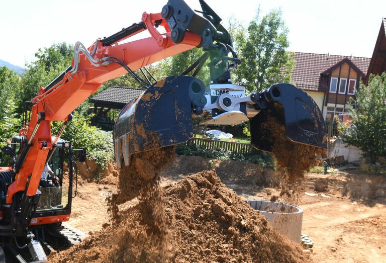 Benne preneuse DMS Technologie - Pour pelle de 1 à 24 tonnes._1