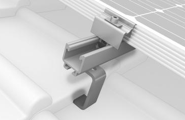 Étrier final 32-42mm en aluminium K2 SYSTEMS - fixation modules PV - Garantie 12 ans - Made in Germany_2