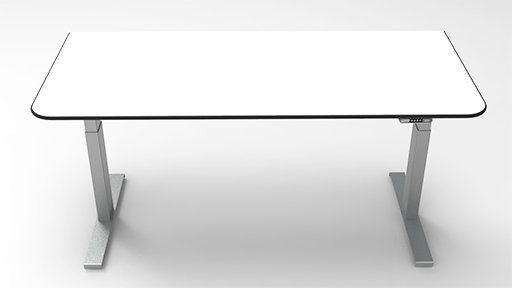 Paillasse de laboratoire réglable électriquement en hauteur - Compatible PMR - Charge jusqu'à 240 kg - Hauteur 680 mm à 1330 mm_1