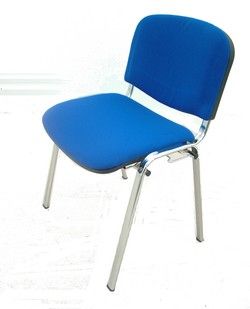 14031a4003 - Chaises empilables Millet-Culinor - tissu, dimensions H. 0,80m x assise 0,46m x L. 0,53m_1