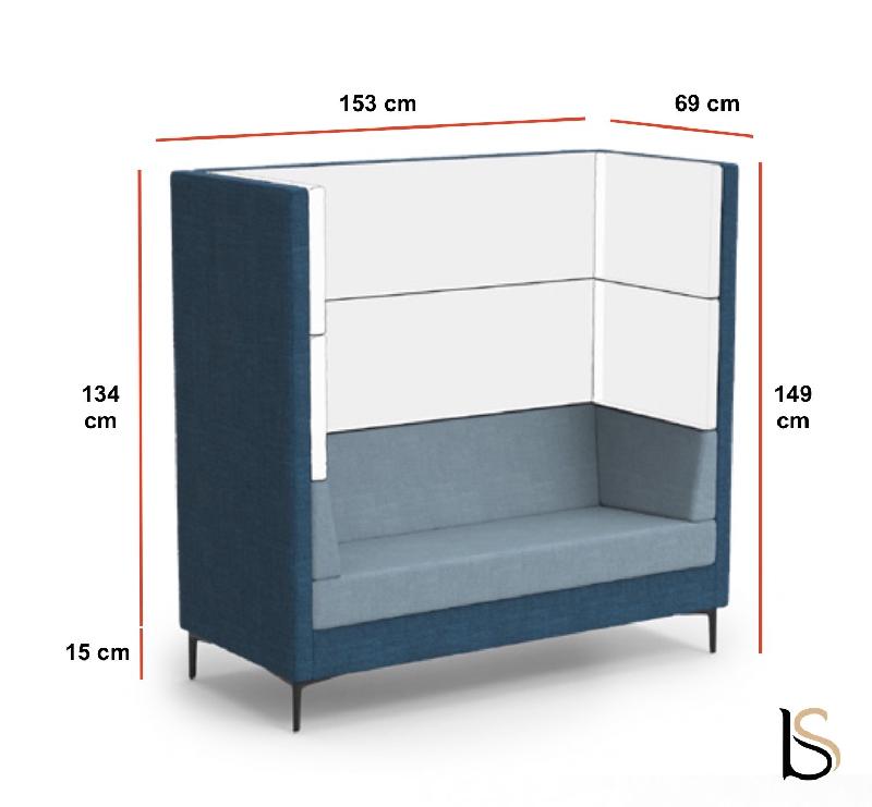 Fauteuil et canapé Push multi-color - Mobel Linea - 2 places_1