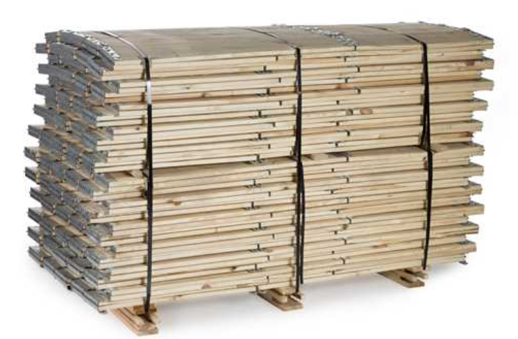 Réhausse de palette pliante en bois - sur mesure_1