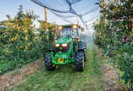 Tracteur surbaissé 5100GL adapté aux vergers et exploitations viticoles