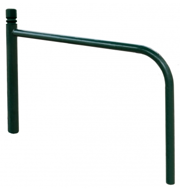 Arceau cycles et motos avec signalétique - acier peint sur galva - tubes Ø50 et Ø76 mm - réf 8207533_1