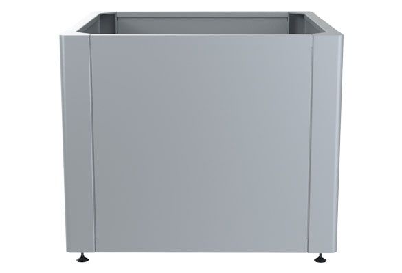 Lido 130206 - Jardinière en acier verni - Komserwis - Hauteur 102 cm_1