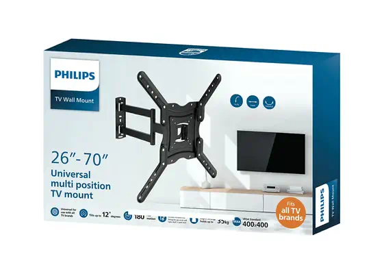 PHILIPS Support mural articulé pour écrans plats de 26p à  70p_1