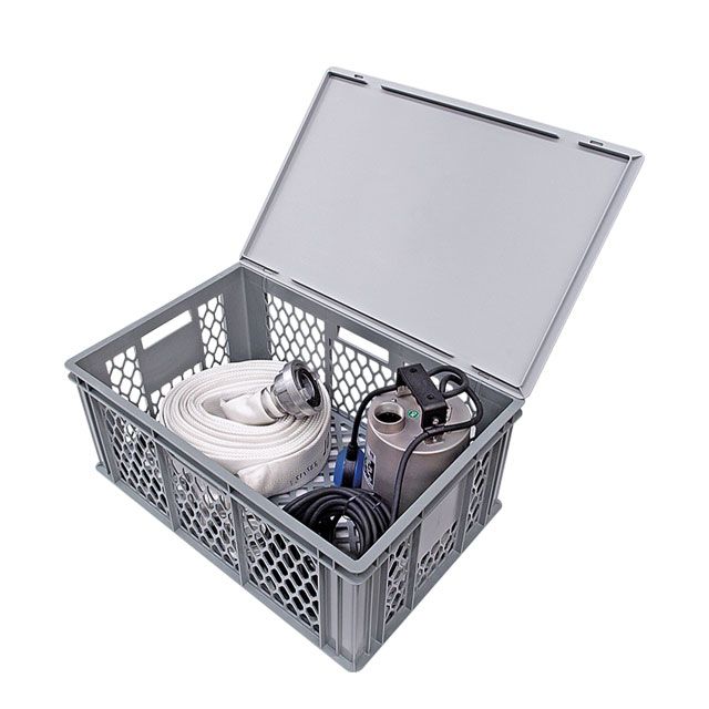 Stations de relevage collectives - Zenit Flood Pump Kit - 30 l/min - pompe DR steel 25 avec accessoires_1