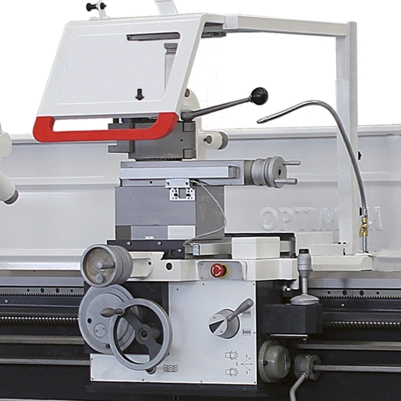 Tour à métaux Optimum TH 8020D - 3462230SET - Afficheur digital DPA 21 et tourelle à changement rapide_1