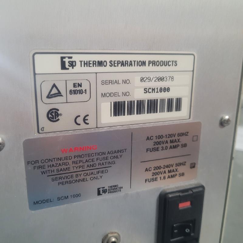 Dégazeur sous vide - Produit de séparation Thermo Scientific SCM1000_1