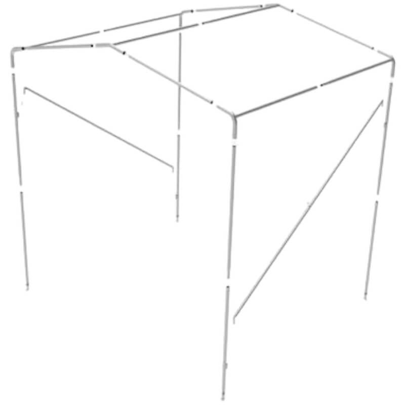 Tente de soudage ignifugée XL 190x300x200cm_1