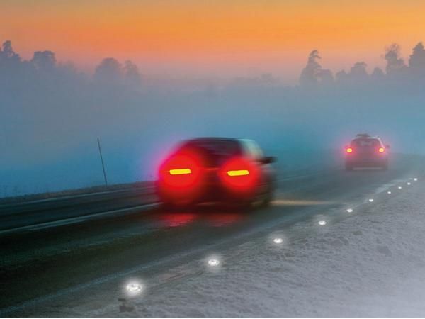 VOE0494 - Plot routier rétroréfléchissant en verre trempé - ABC Équipements Collectivités - Ø 50 mm_1