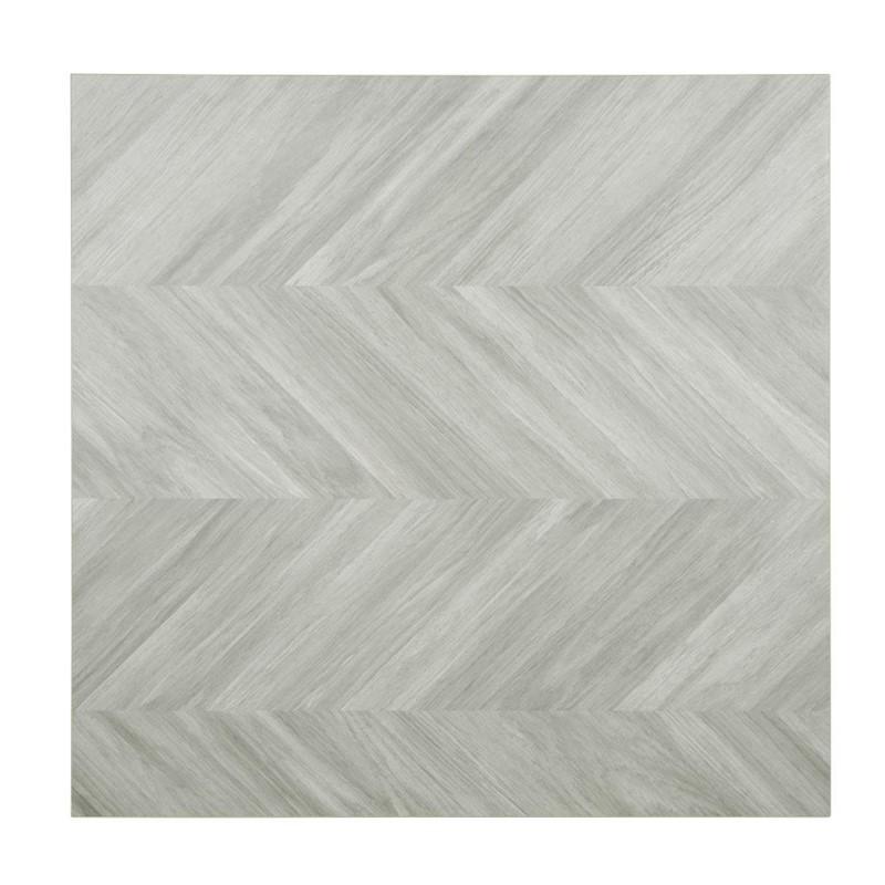 Plateau de table carré pré-percé Chevron 700mm | Bolero - FU512_1